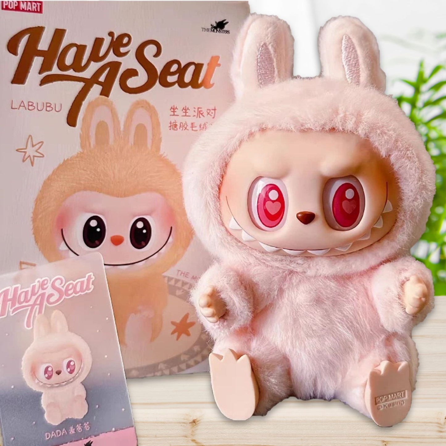 Bag Charm Blind Box Labubu Lafufu Unreturnable Monster Plush Keychain