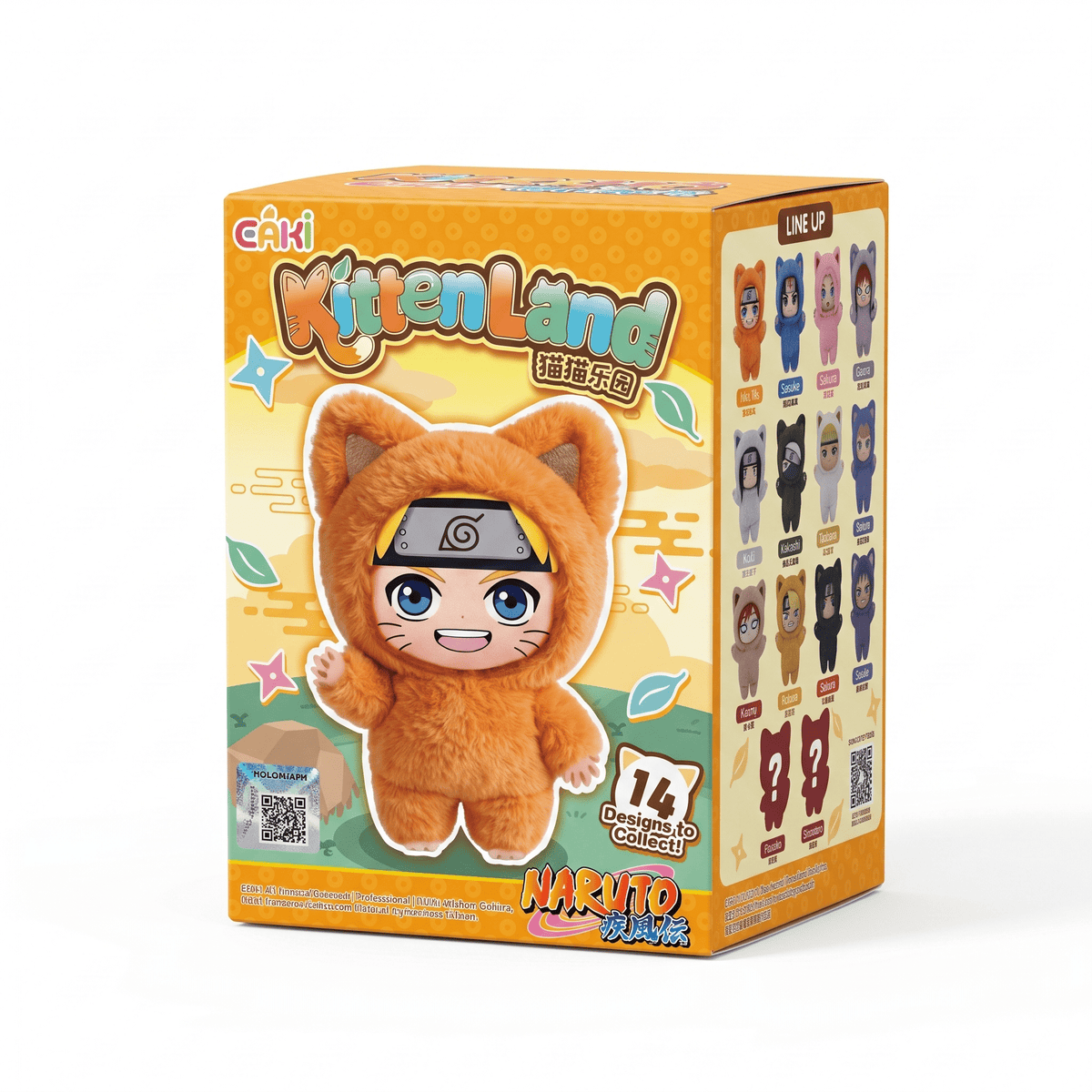 [Pre-Order] EAKI Naruto Shippuden Kitten Land Series Blind Box