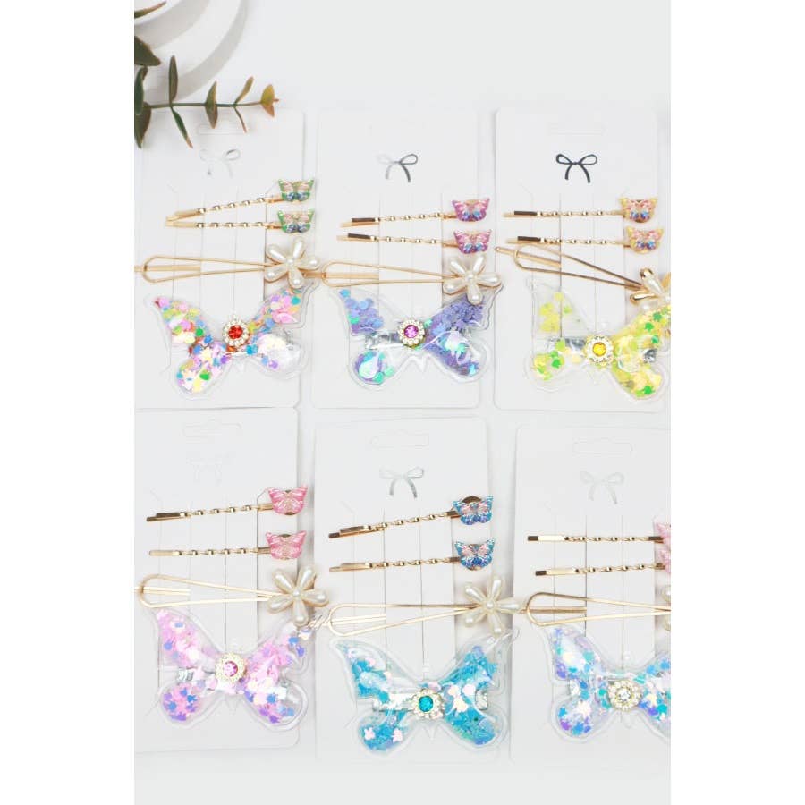 Butterfly and Flower Set