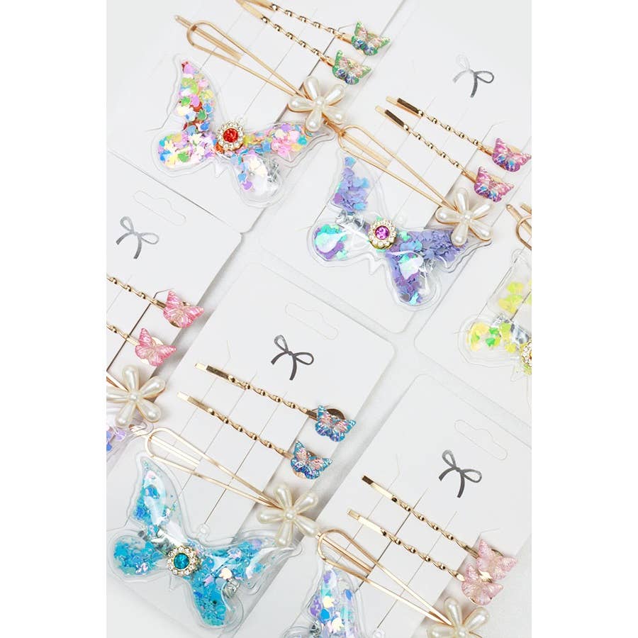 Butterfly and Flower Set