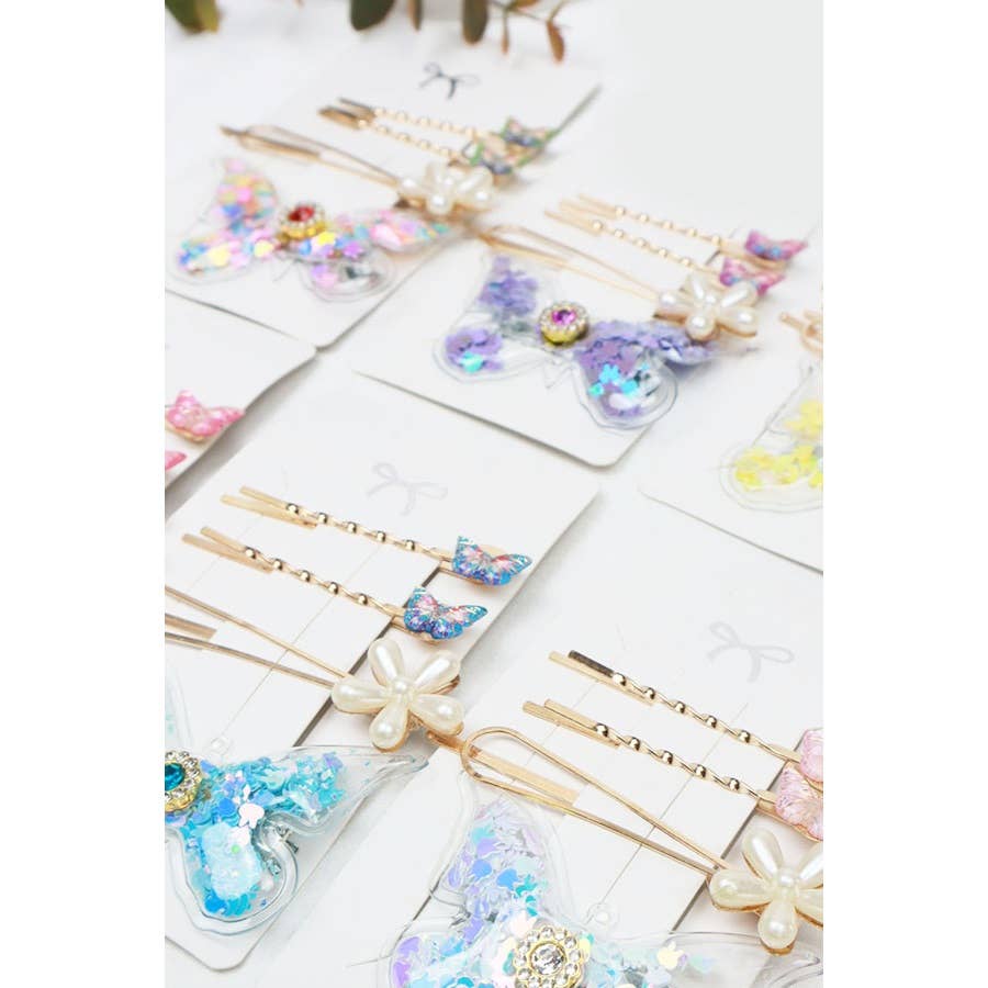 Butterfly and Flower Set