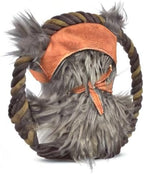Ewok Plush Rope Frisbee Dog Toy