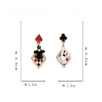 Anime Asymmetrical Pendant Earrings