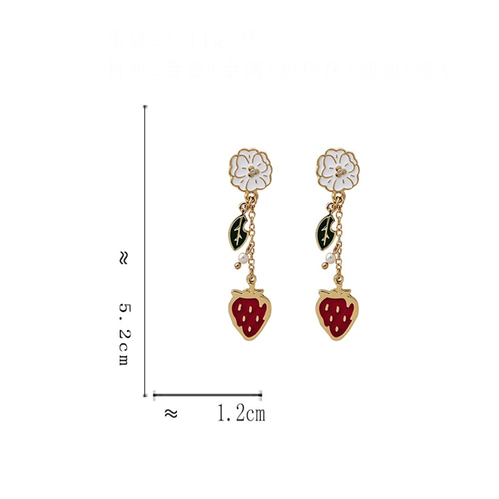 Anime Asymmetrical Pendant Earrings