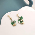 Anime Asymmetrical Pendant Earrings