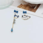 Anime Asymmetrical Pendant Earrings