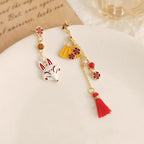 Anime Asymmetrical Pendant Earrings