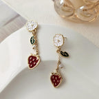 Anime Asymmetrical Pendant Earrings