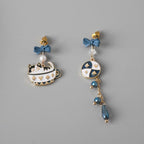 Anime Asymmetrical Pendant Earrings