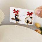 Anime Asymmetrical Pendant Earrings