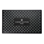 Black Checker Chewy Vuiton Placemat