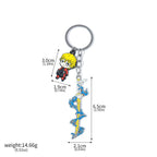 Demon Slayer Figure Swords Keychain
