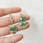 Anime Asymmetrical Pendant Earrings