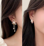 Anime Asymmetrical Pendant Earrings