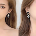 Anime Asymmetrical Pendant Earrings