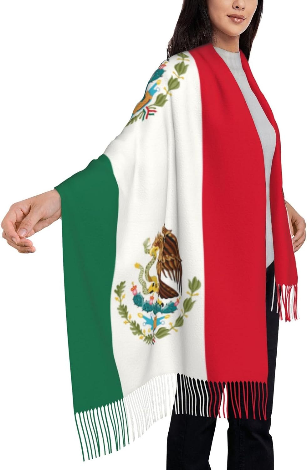 Shawls and Wraps for Women Flag Soft Large Warm Blanket Scarf for Evening Dresses