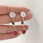 Anime Asymmetrical Pendant Earrings