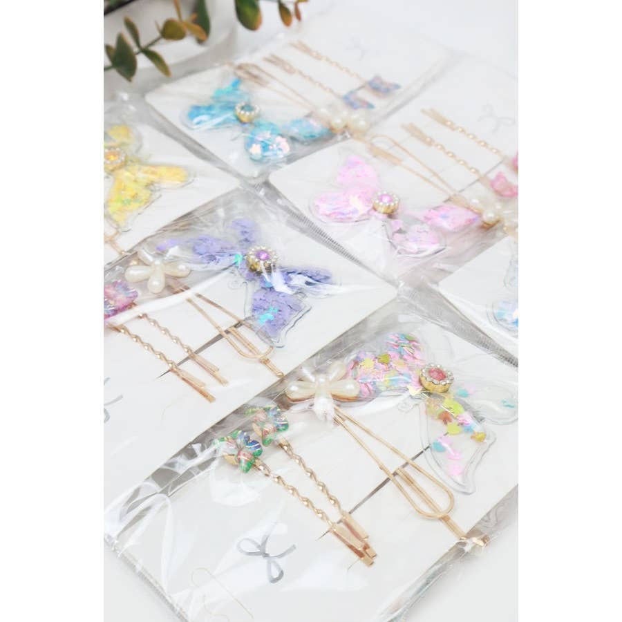 Butterfly and Flower Set