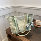 Colorful Summer Design Silk Commuter Bag