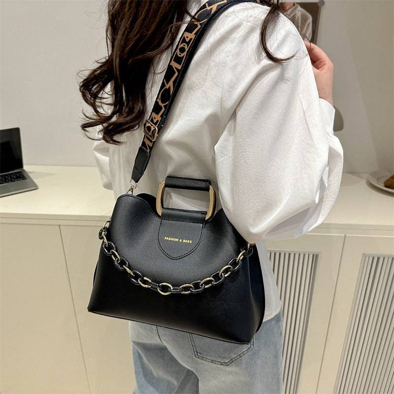 Fashionable Vintage Bucket Bag Casual Shoulder Bag