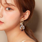 Anime Asymmetrical Pendant Earrings