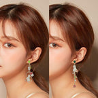 Anime Asymmetrical Pendant Earrings
