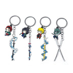 Demon Slayer Figure Swords Keychain