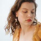 Fan Earrings Asymmetric