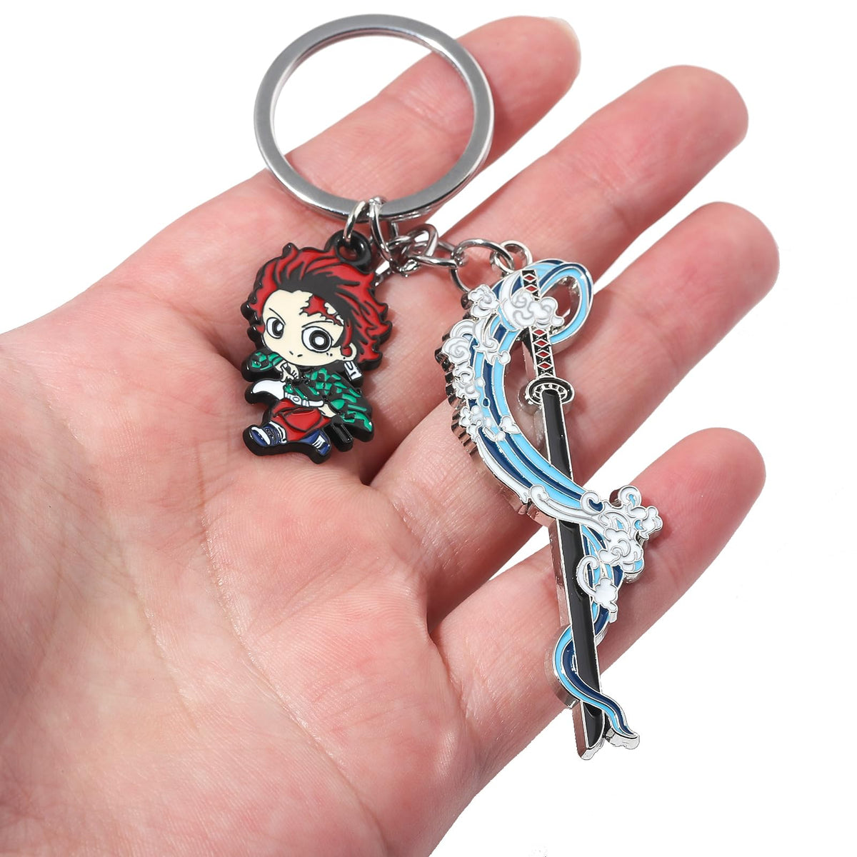 Demon Slayer Figure Swords Keychain