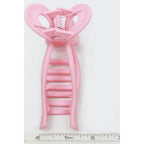 Matte Pastel Tone Bow Shape Hair Claw