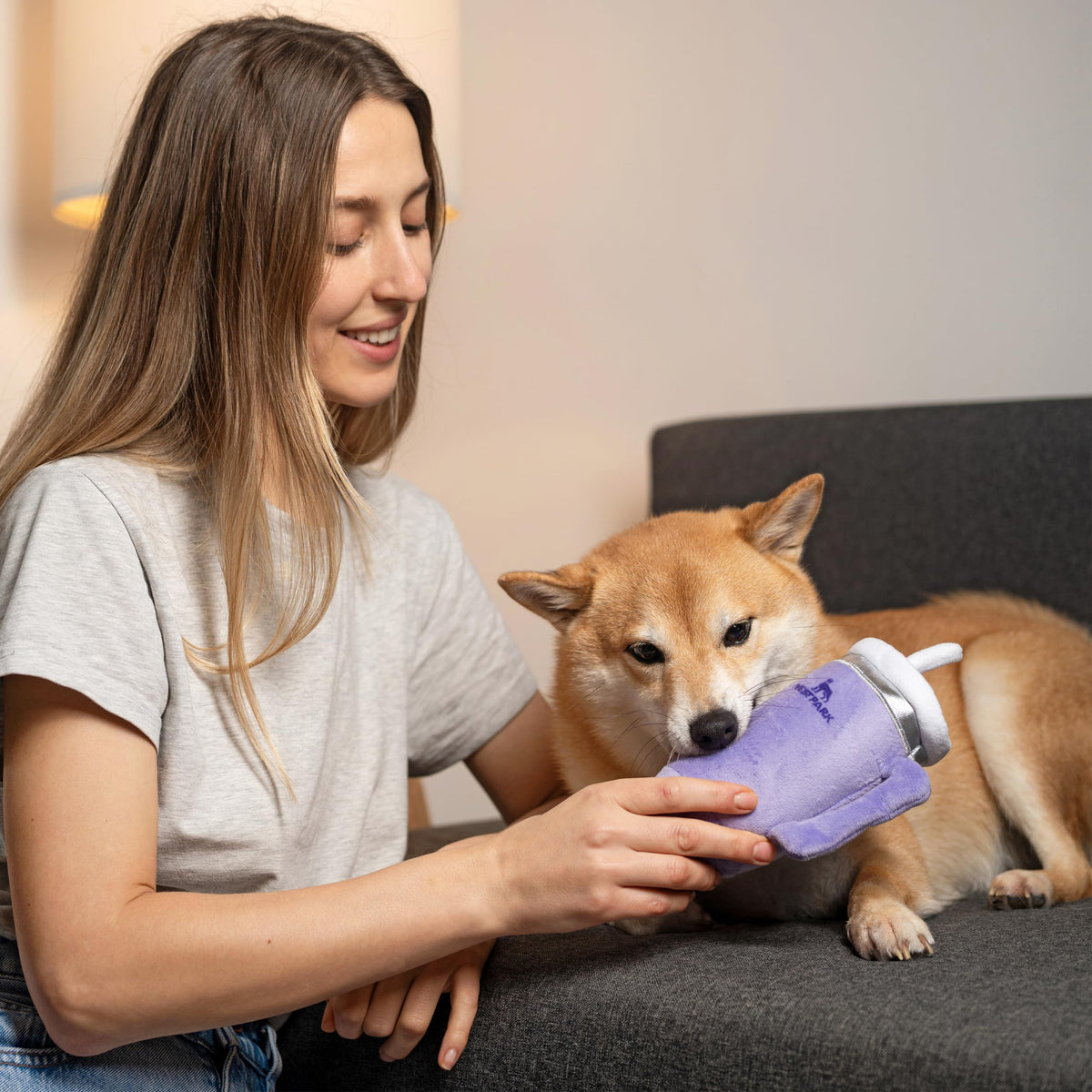 Nestpark Tumbler Cup Funny Dog Toy