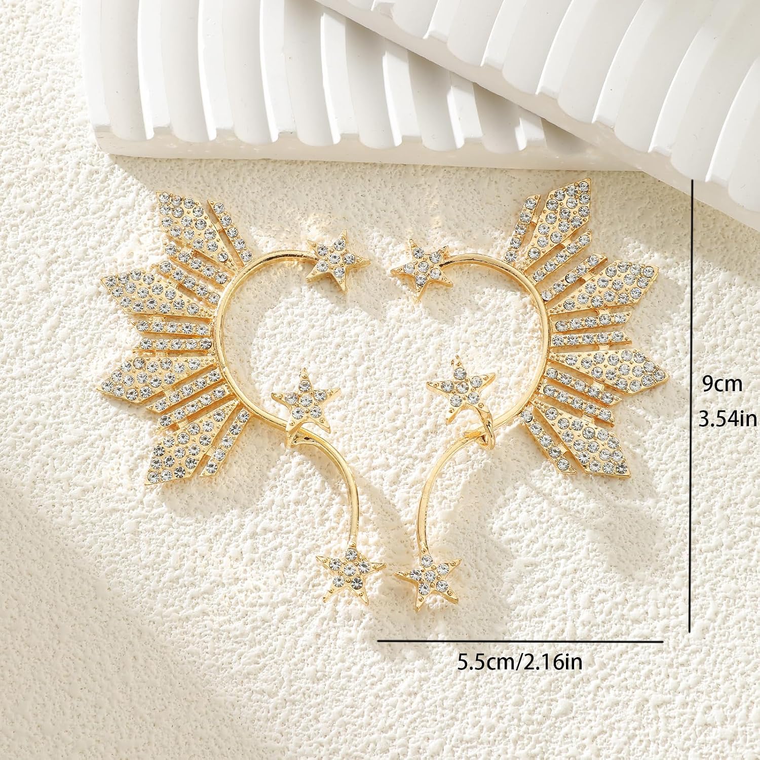 Philippine Rhinestone Elf Cuffs