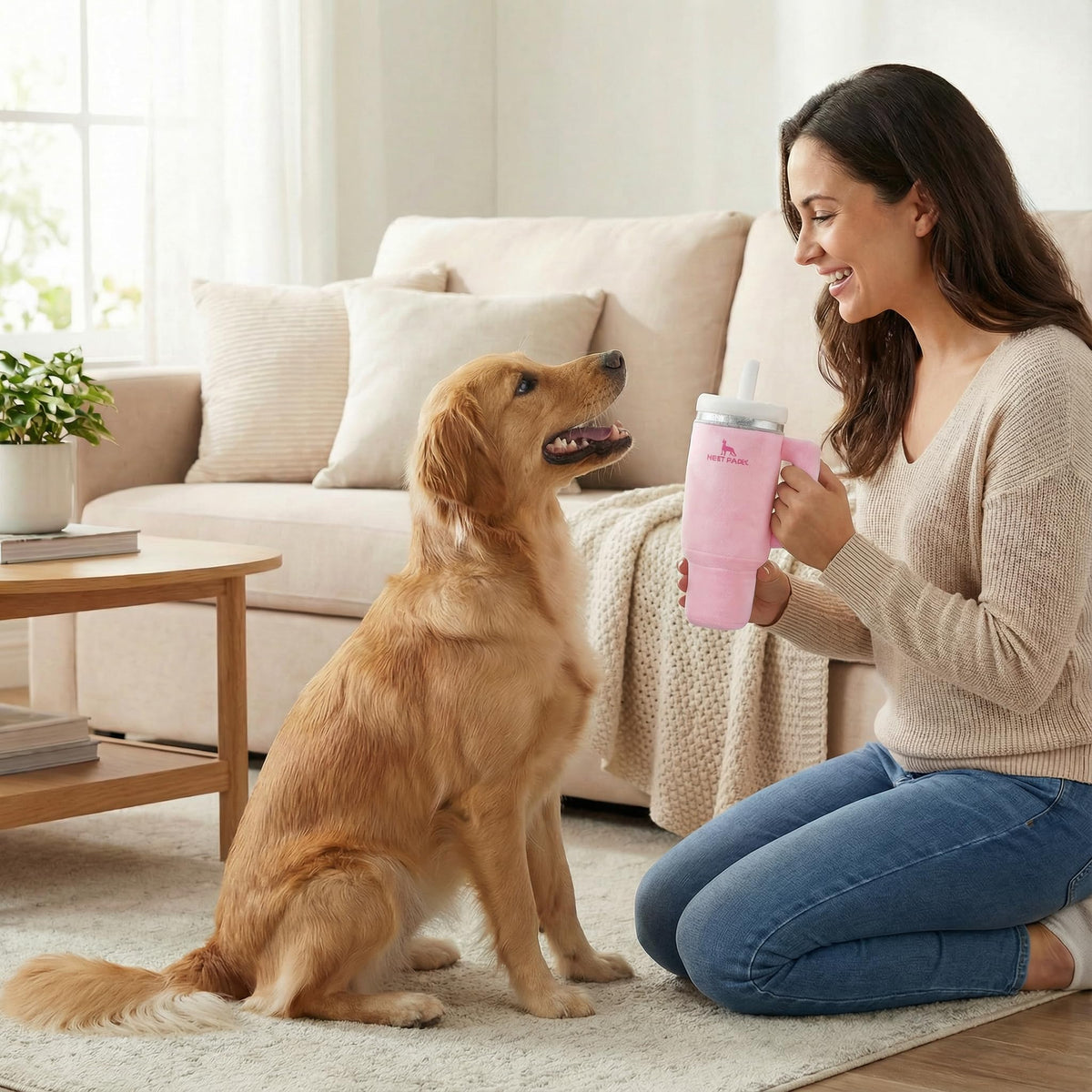 Nestpark Tumbler Cup Funny Dog Toy