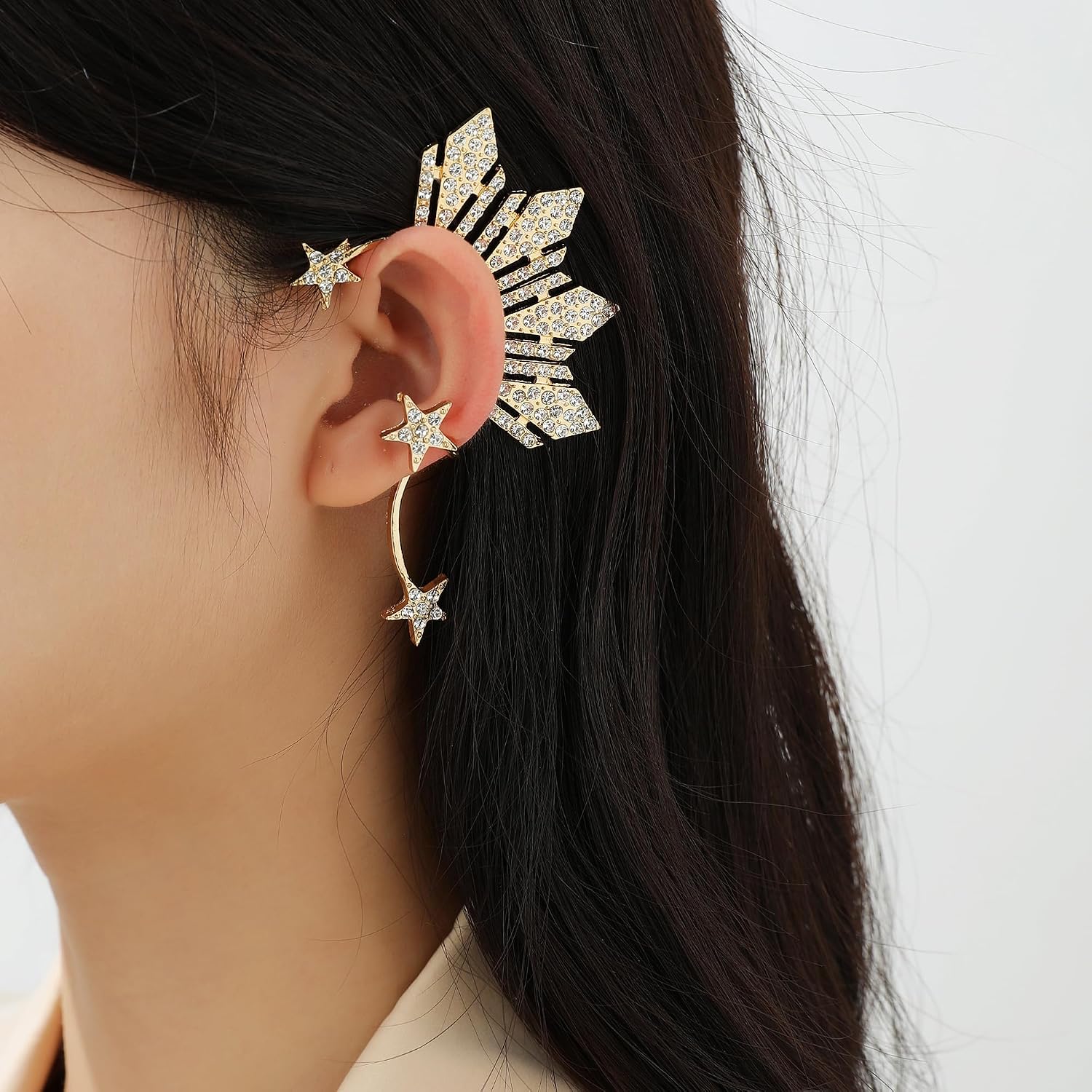 Philippine Rhinestone Elf Cuffs