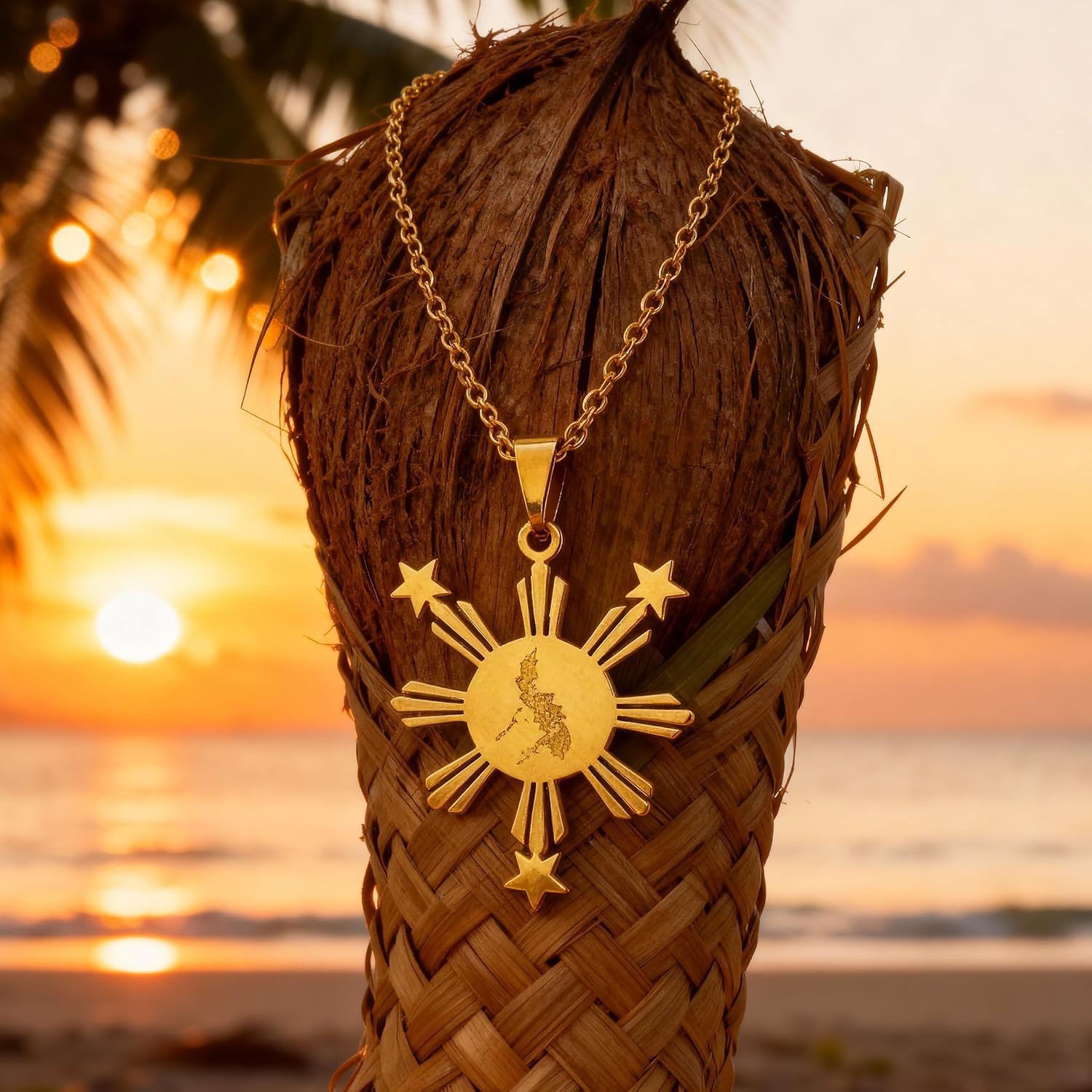 Philippines Sun Necklace