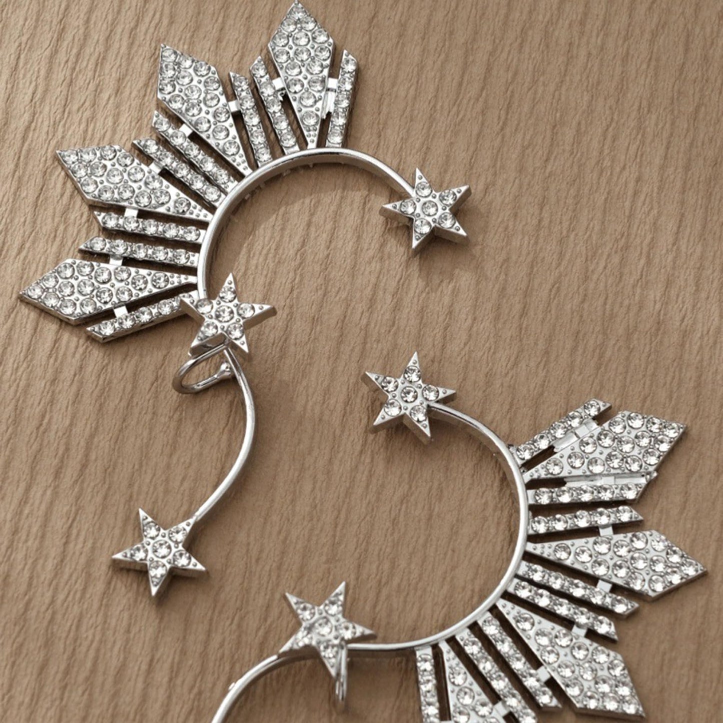 Philippine Rhinestone Elf Cuffs
