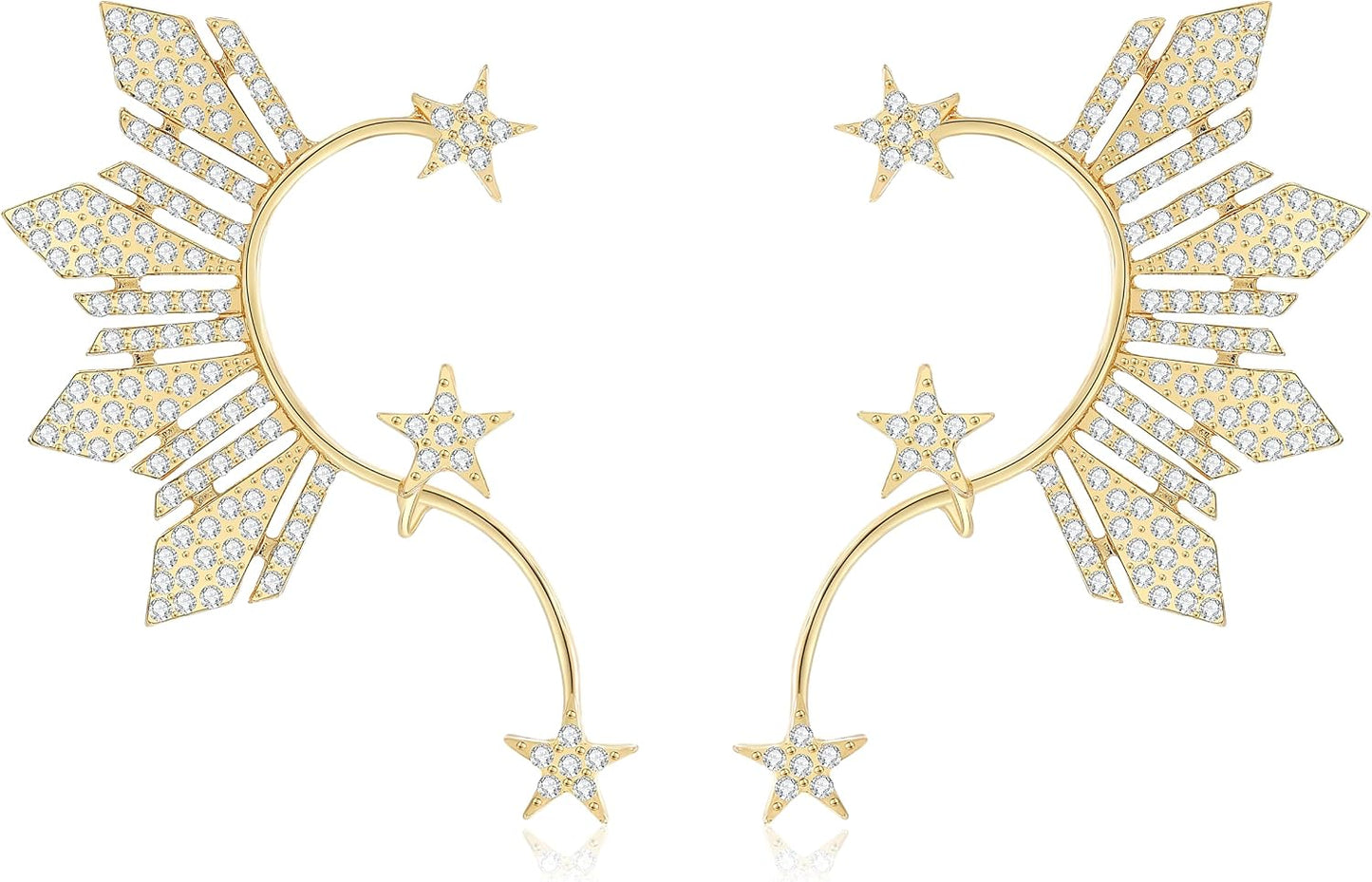 Philippine Rhinestone Elf Cuffs