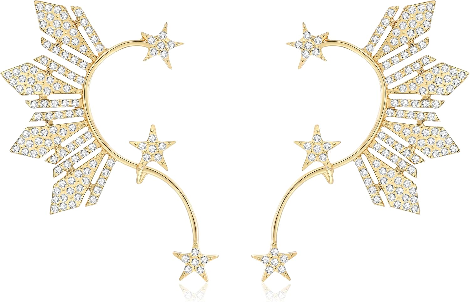 Philippine Rhinestone Elf Cuffs