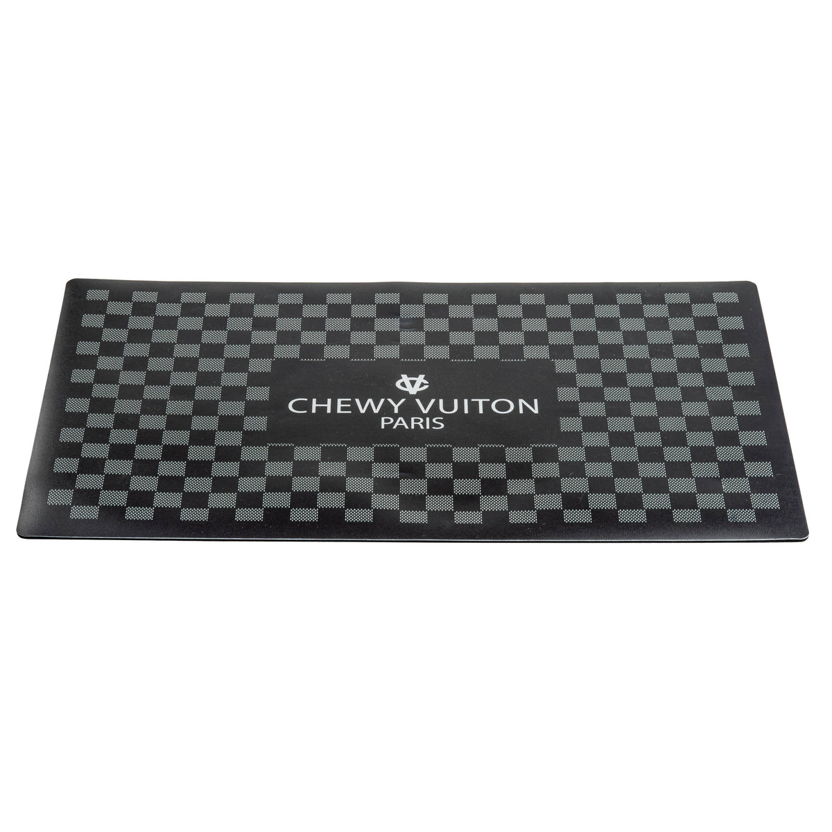 Black Checker Chewy Vuiton Placemat