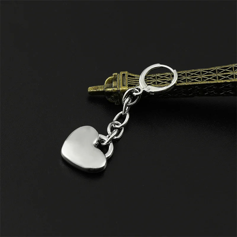 Anime Death Note Pendant Earrings Lady Ryuk Earrings Lady Creative Anime Heart Pendant Unisex Fashion Jewelry