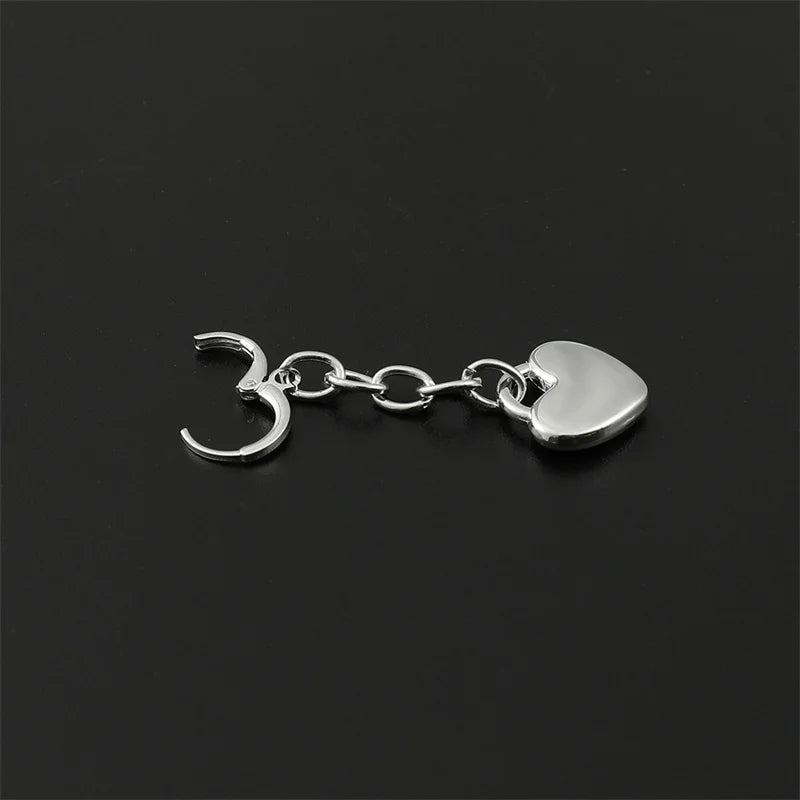 Anime Death Note Pendant Earrings Lady Ryuk Earrings Lady Creative Anime Heart Pendant Unisex Fashion Jewelry