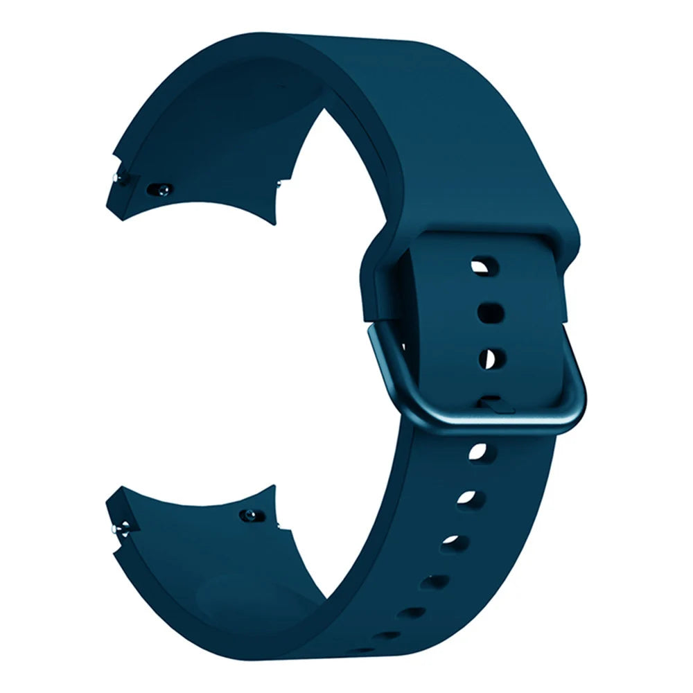Silicone Strap For Samsung Galaxy Watch 4 classic 46mm 42mm smartwatch Ridge Sport Bracelet Galaxy Watch 4 44mm 40mm band
