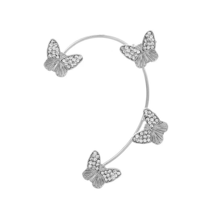 Metal Butterfly Ear Clip