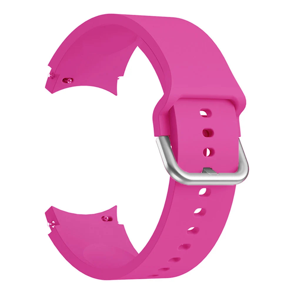 Silicone Strap For Samsung Galaxy Watch 4 classic 46mm 42mm smartwatch Ridge Sport Bracelet Galaxy Watch 4 44mm 40mm band