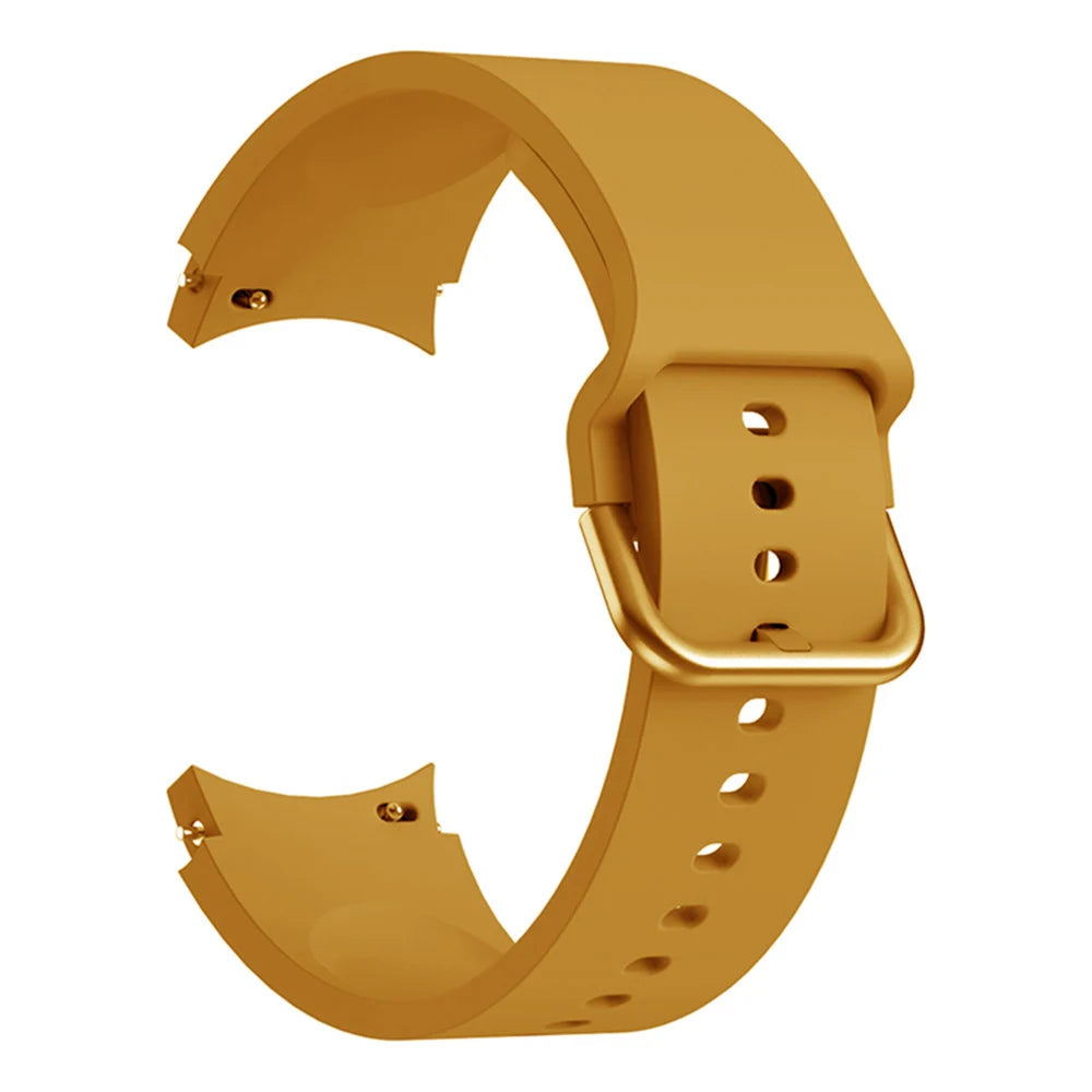 Silicone Strap For Samsung Galaxy Watch 4 classic 46mm 42mm smartwatch Ridge Sport Bracelet Galaxy Watch 4 44mm 40mm band