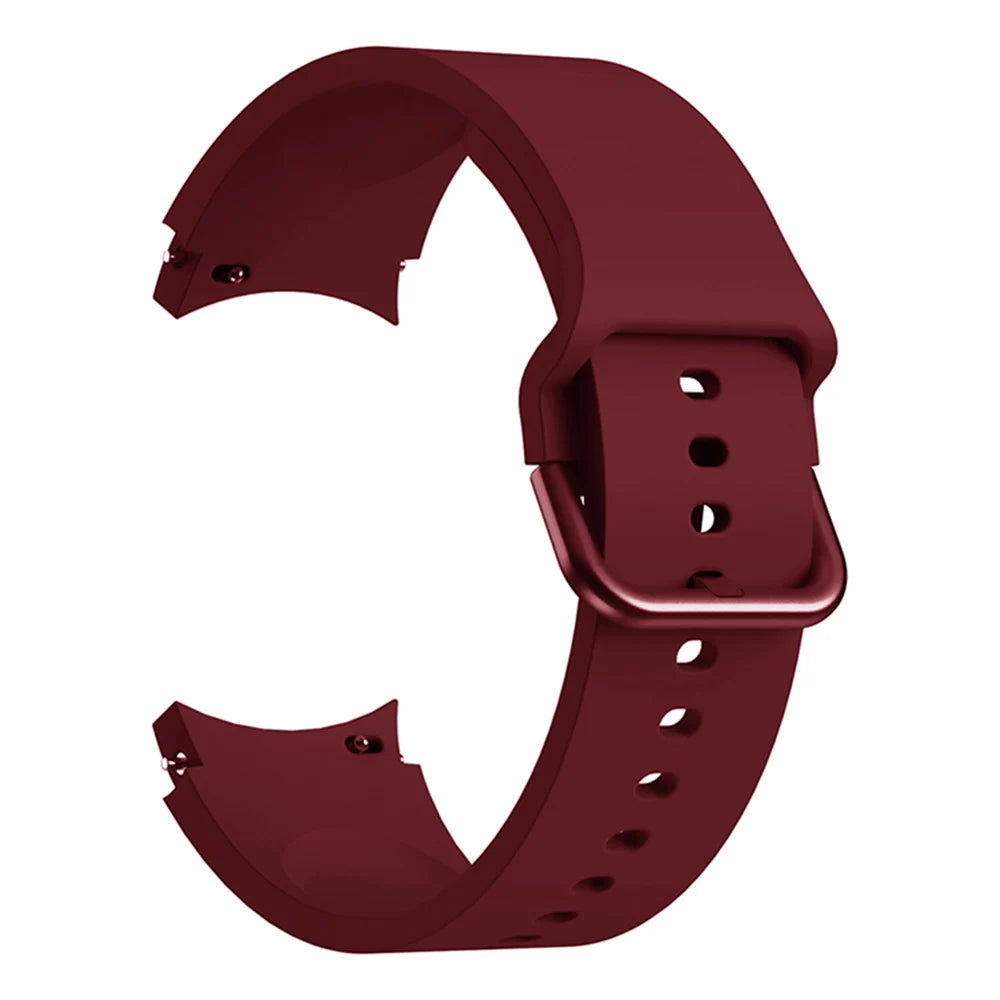 Silicone Strap For Samsung Galaxy Watch 4 classic 46mm 42mm smartwatch Ridge Sport Bracelet Galaxy Watch 4 44mm 40mm band