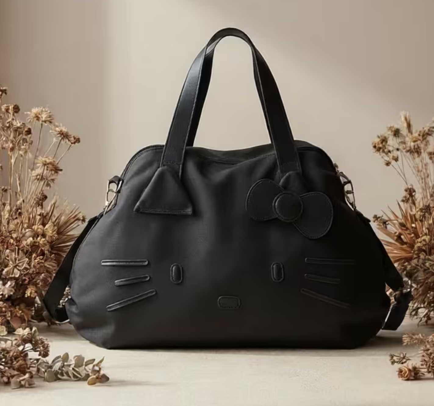 Kitty Bow Shoulder Bag