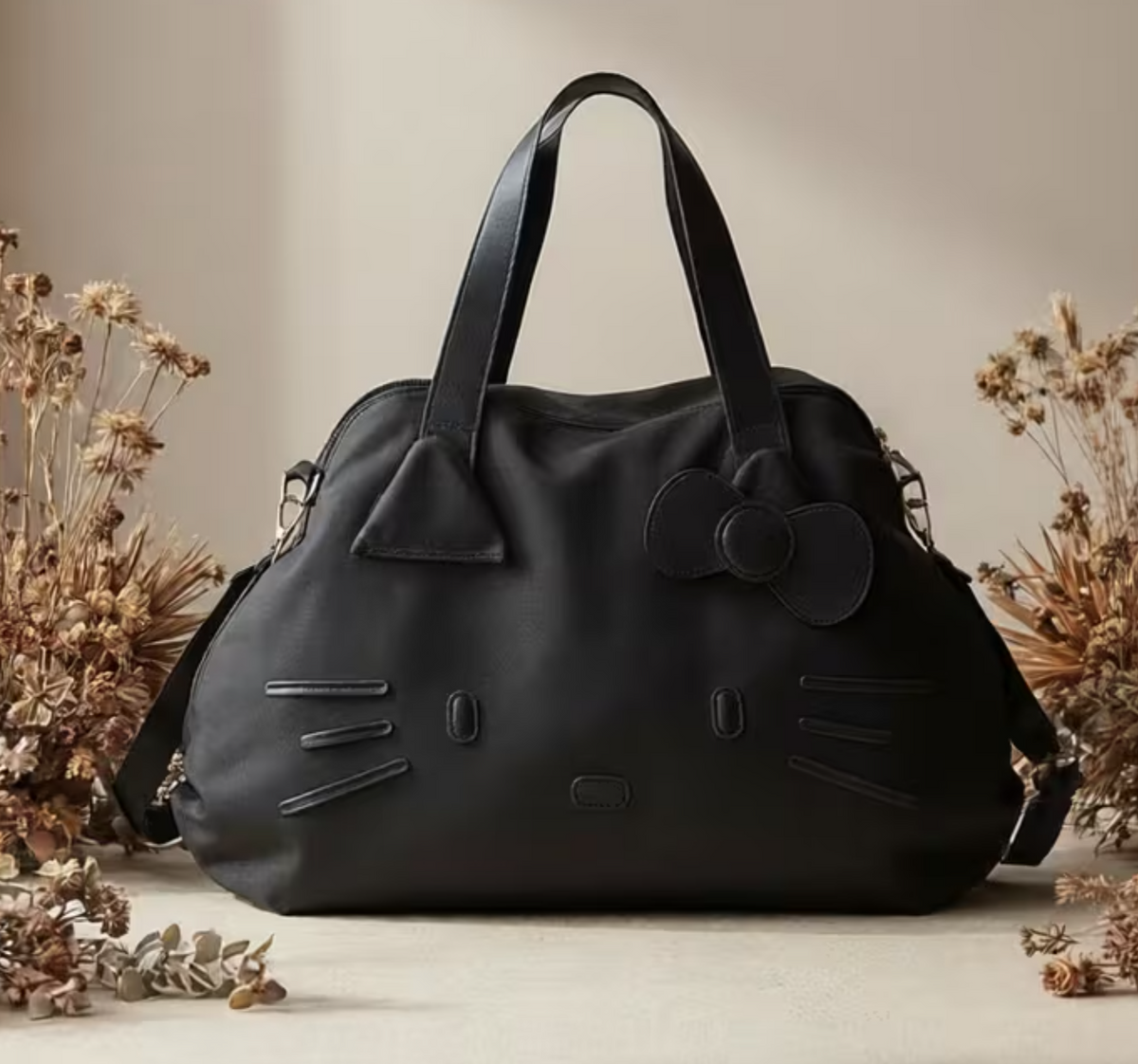 Kitty Bow Shoulder Bag