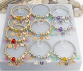 Butterfly Garden Charm Stretch Bracelet