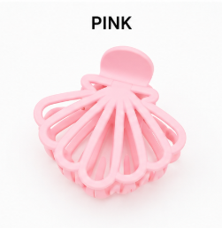 Matte Seashell Hair Claw